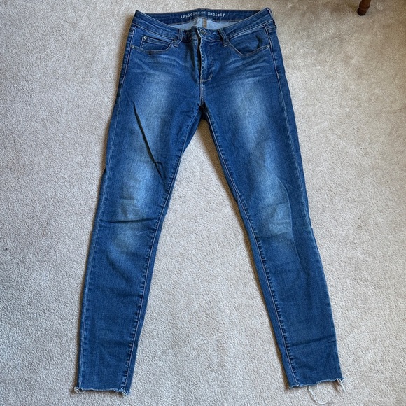 Articles Of Society Denim - Articles Of Society Dark Blue Skinny Jeans